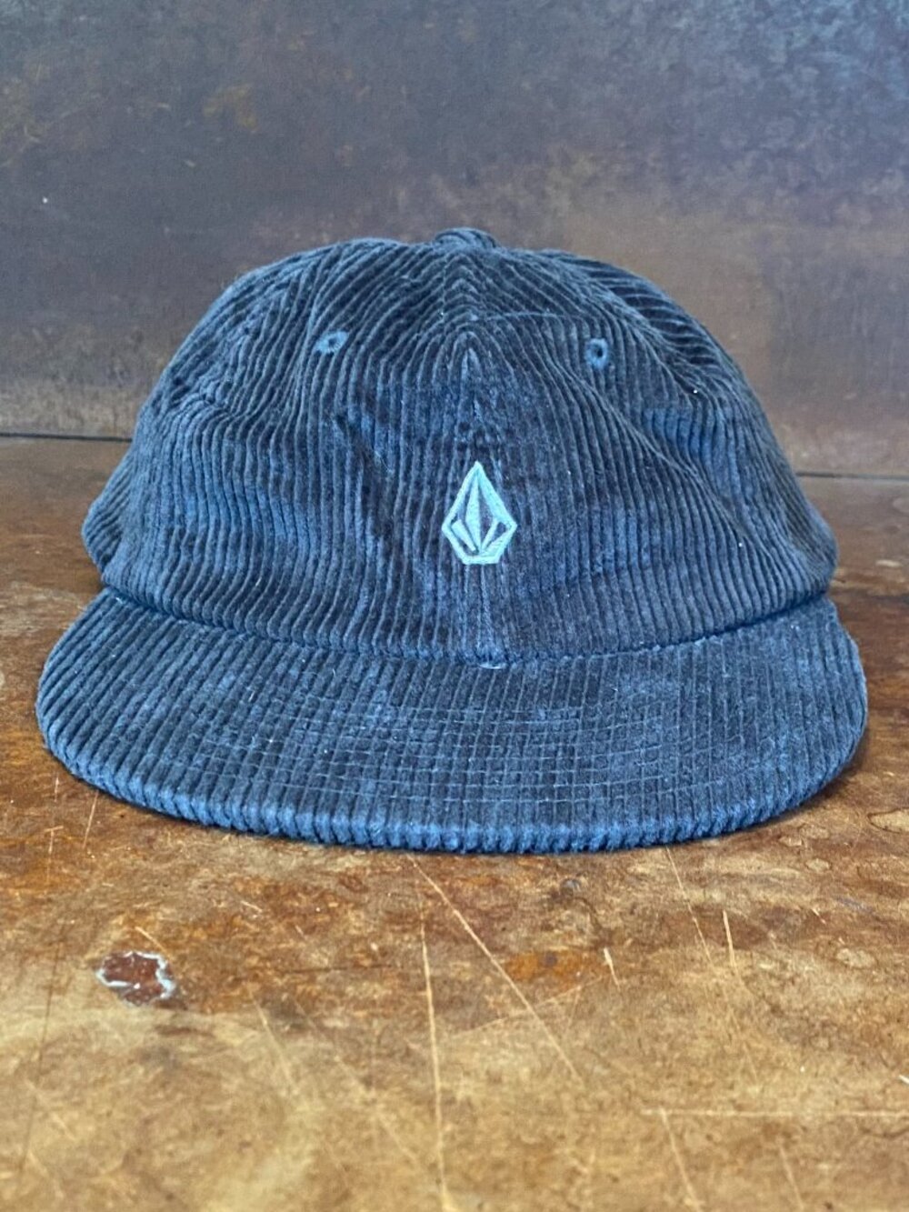 2019 Volcom Full Stone Corduroy Dad Hat Storm Cloud Gray Skate Surf